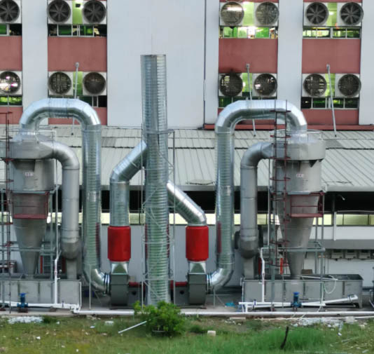 惠州不锈钢旋风吸尘设备 湿式防爆除尘设备